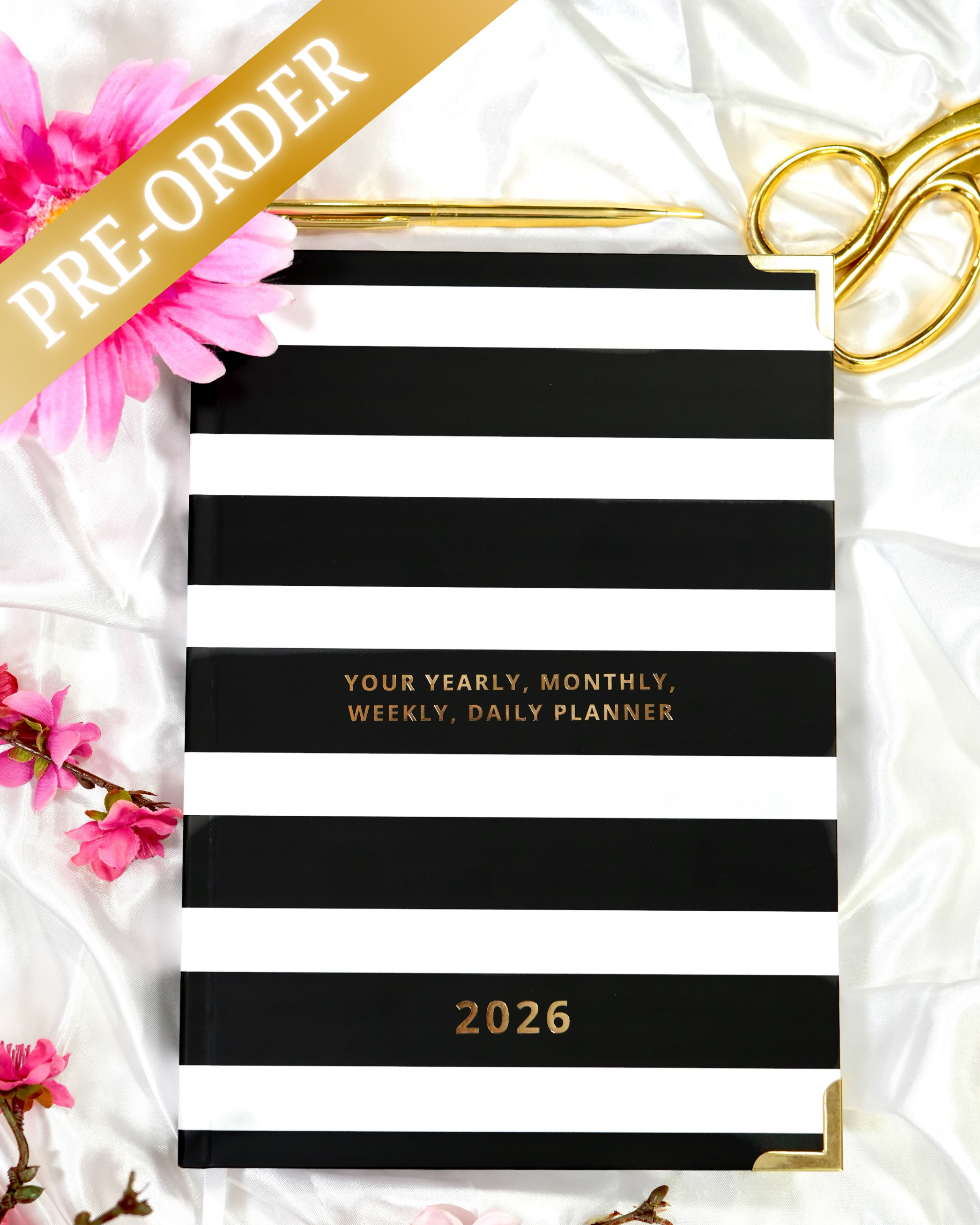 2026 Non-Spiral Daily Planner