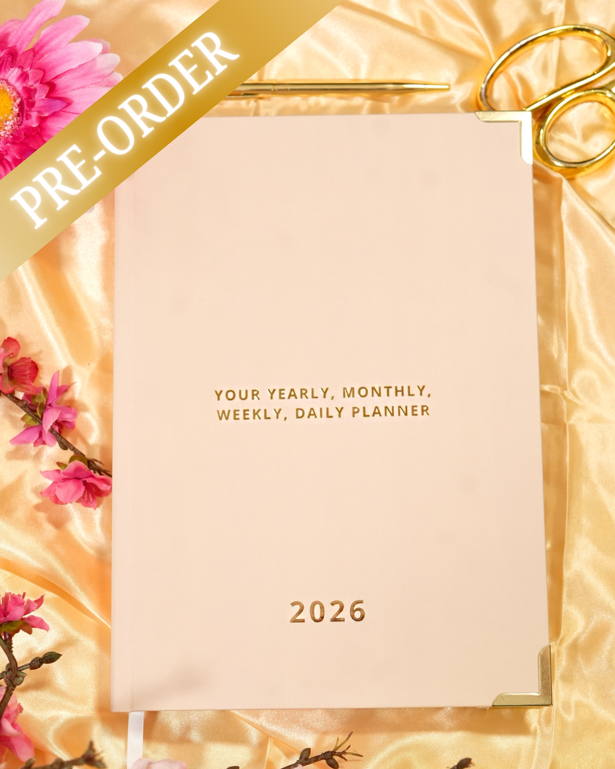 2026 Non-Spiral Daily Planner