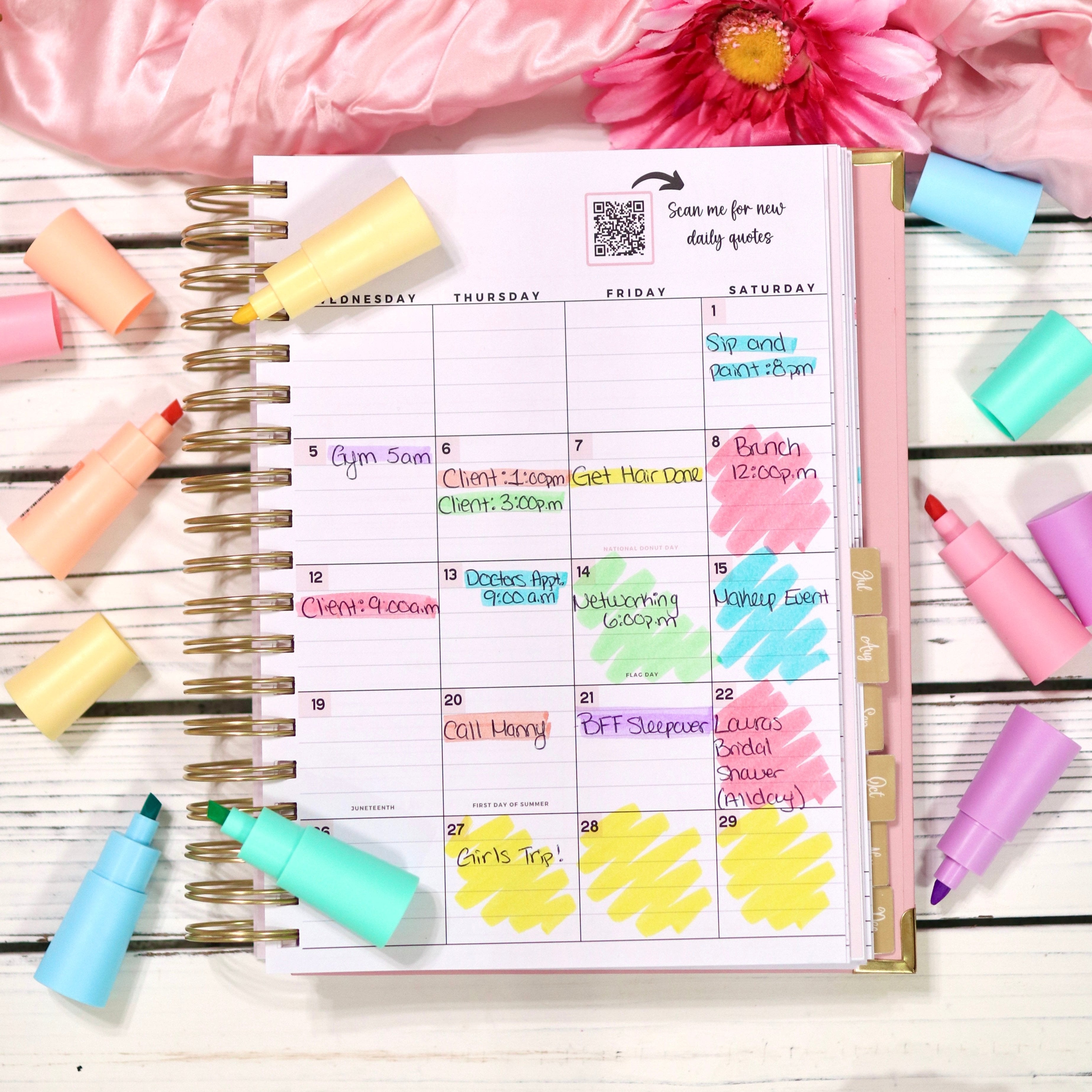 Vivid Pop Mini Highlighters