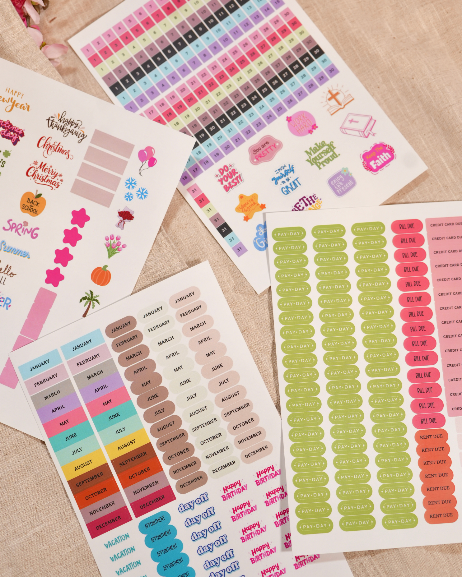 (Pre-order) 6-Month Undated Daily Planner