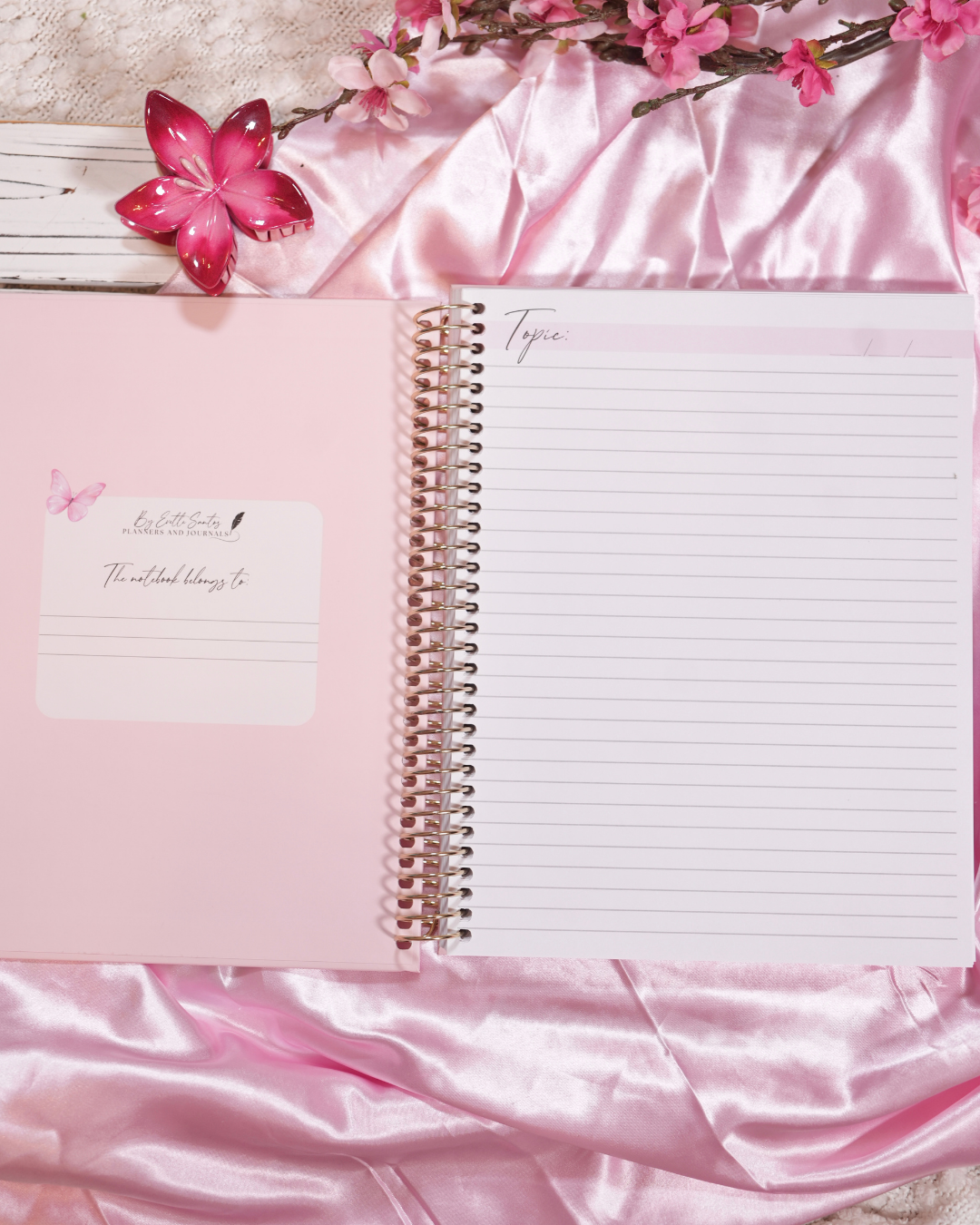 The Everyday Notebook, Pink Butterfly, photo 2