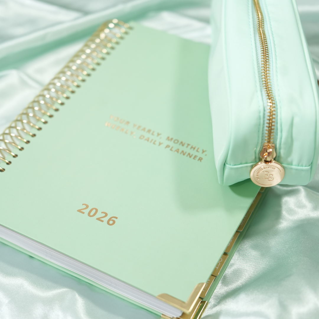 Spiral Daily Planner & Pouch Bundle