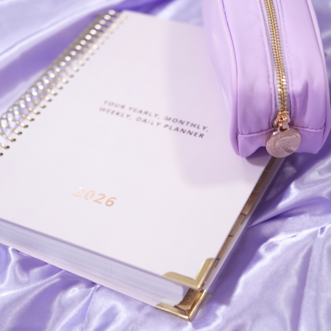 Spiral Daily Planner & Pouch Bundle