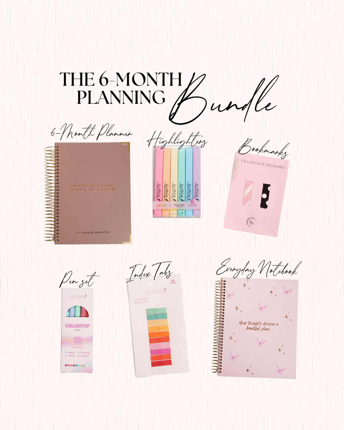 The 6-Month Planning Bundle