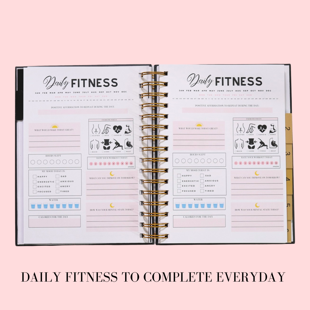 A Fitness and Wellness Journal - 6 Months